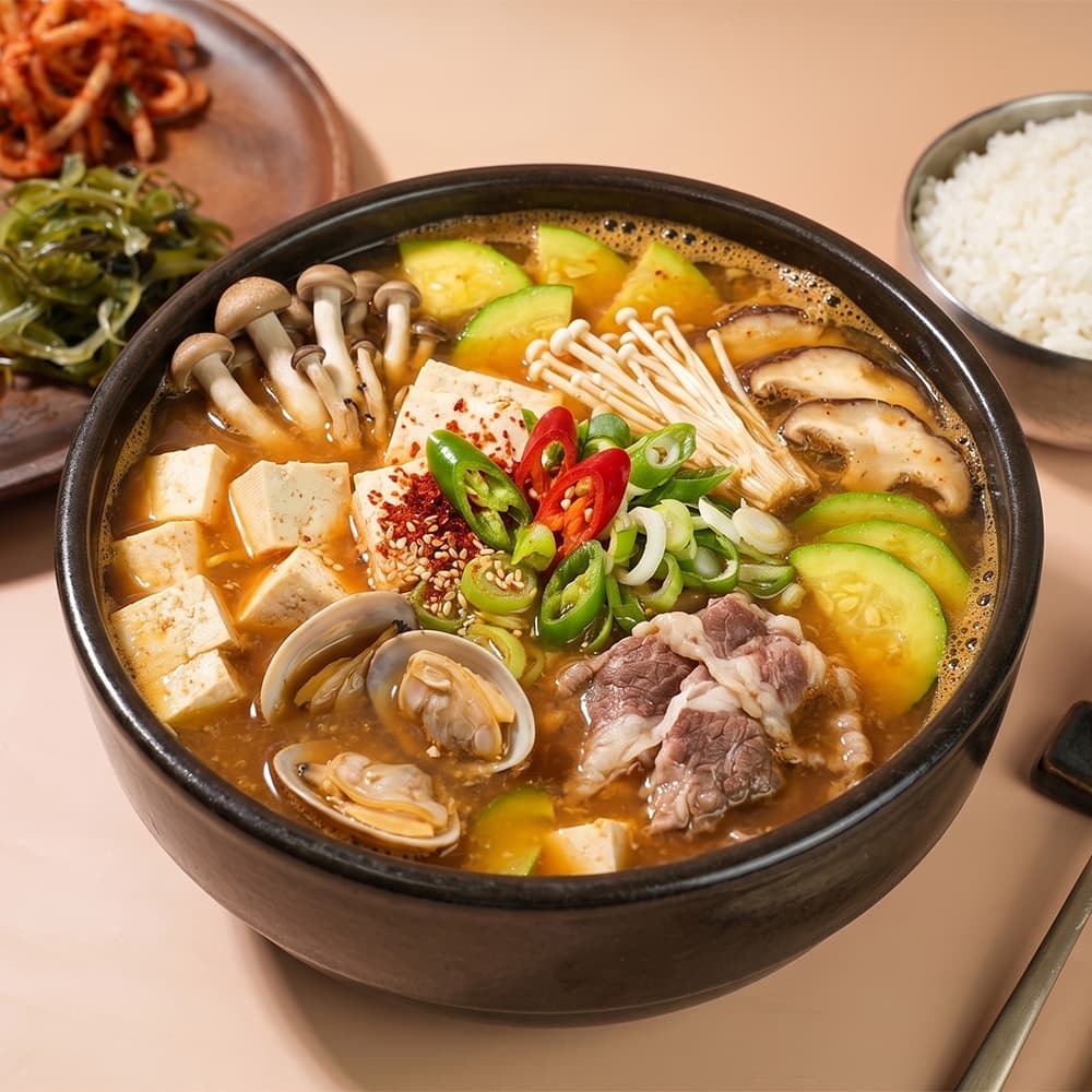 맛생각 시골 전통 된장찌개 600g 5개