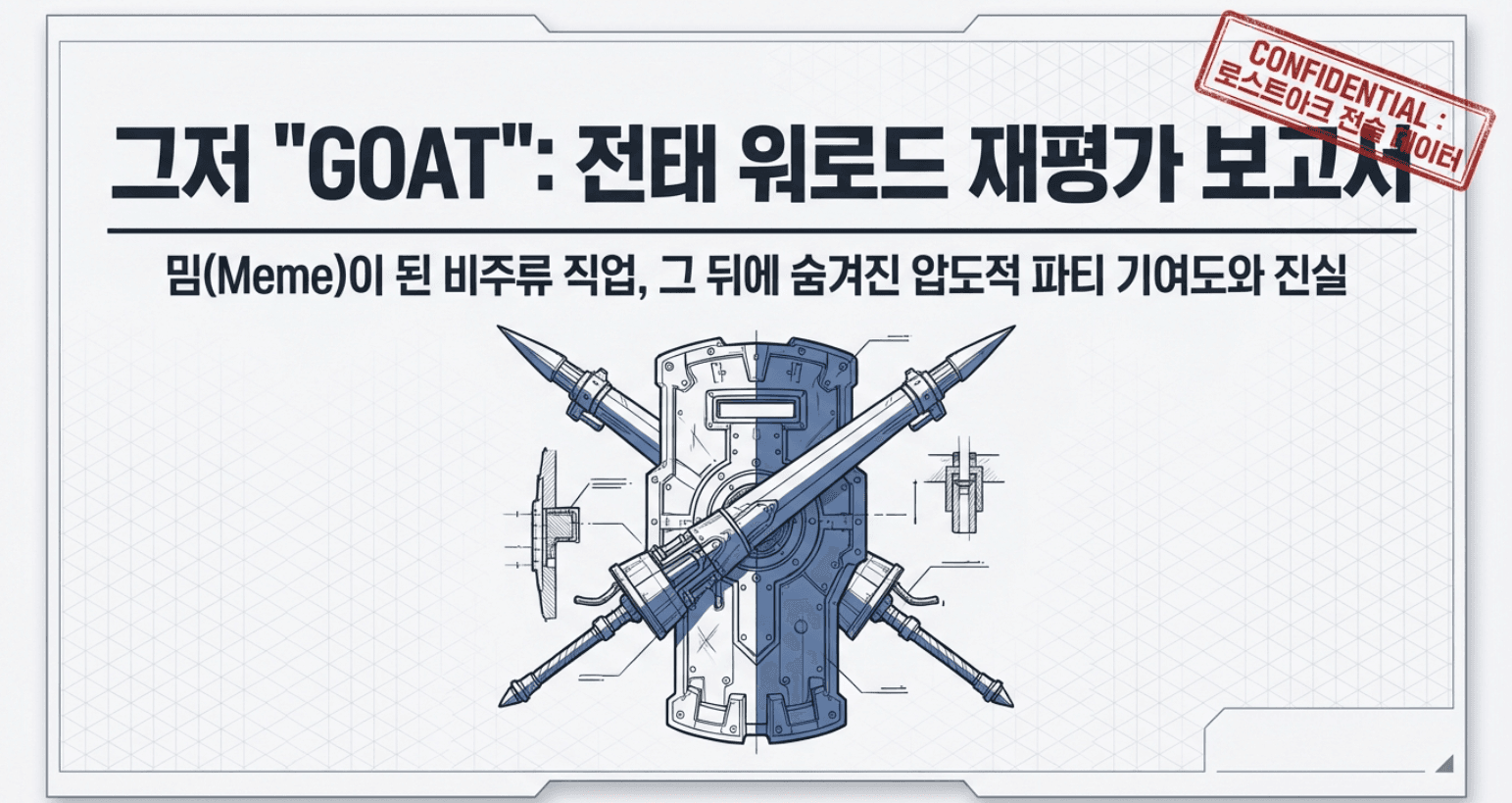 모두가 기피하던 '전태 워로드'가 사실상 GOAT인 4가지 이유