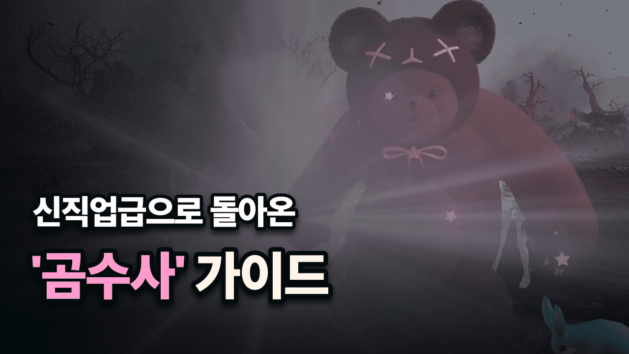 신직업급으로 돌아온 '곰수사' 가이드
